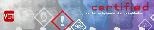 BTT Voordeelregeling VGT Portal Veiligheidsinformatiebladen